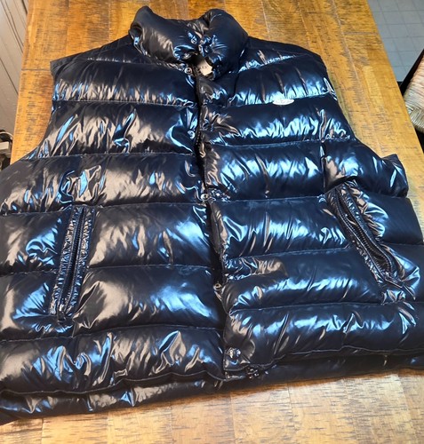 Gilet moncler tib logo - gilet,