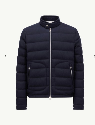 Moncler cashmere piumino - cashmere,